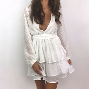 NWT Princess Polly Legendary Lovers Plunge Dress